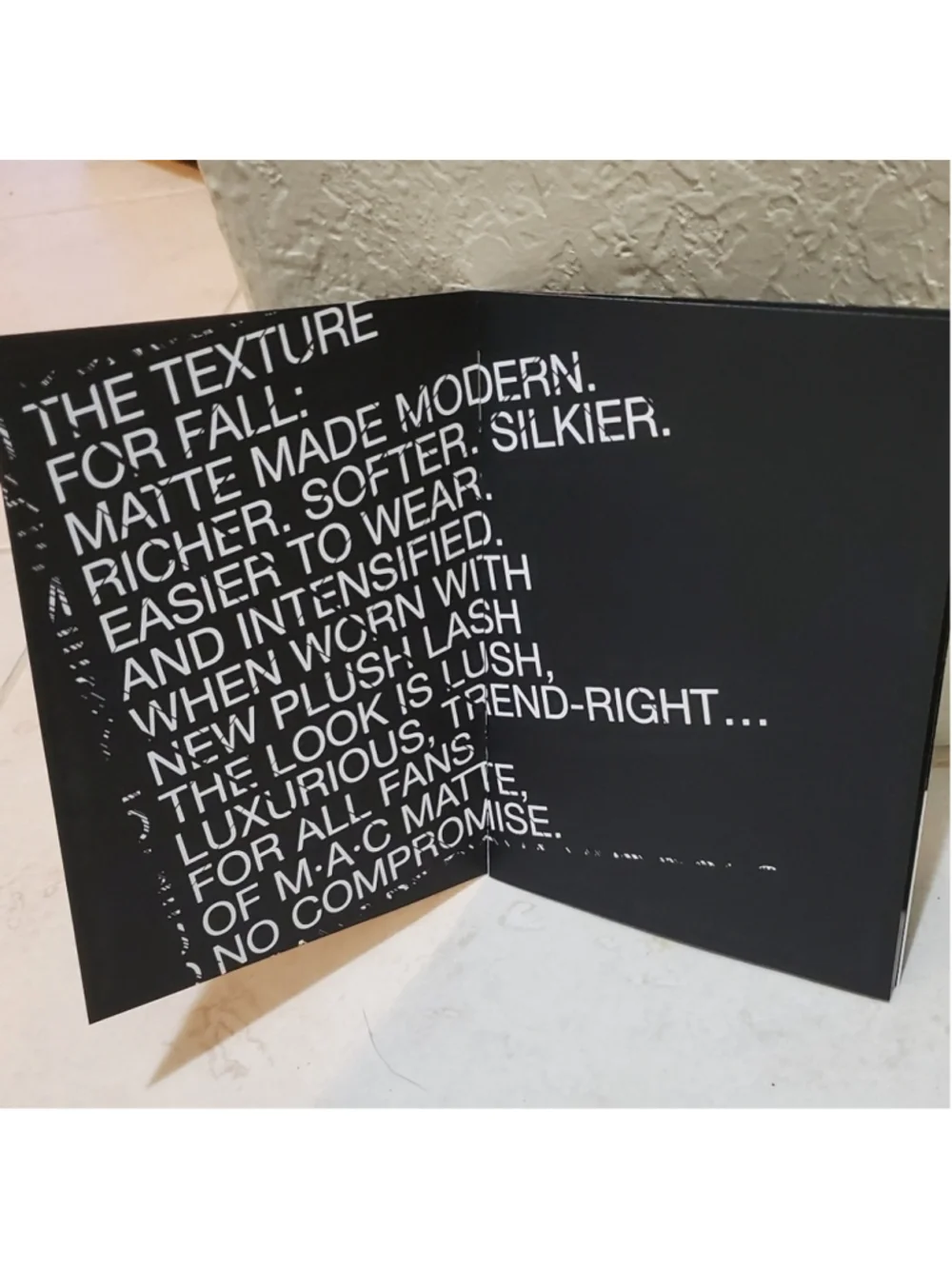 LOT of 6 MAC Cosmetic LE Collectible Postcards!